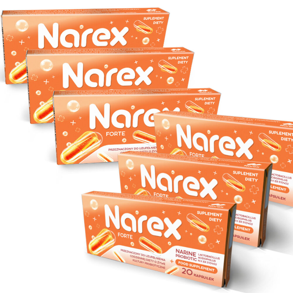 Probiotyk Narine • Narex Forte • 20 kapsułek