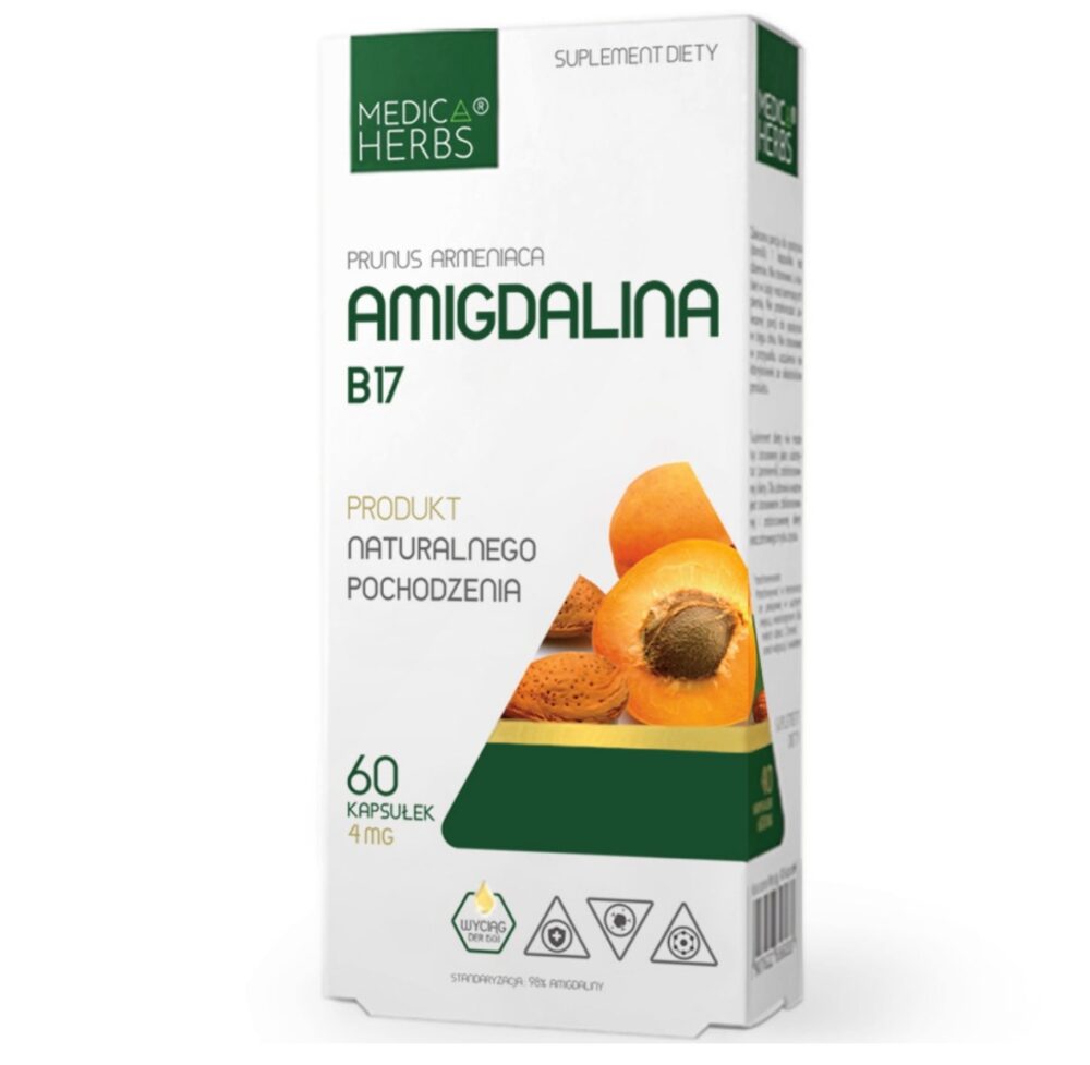Amigdalina - B17  60 kapsulek